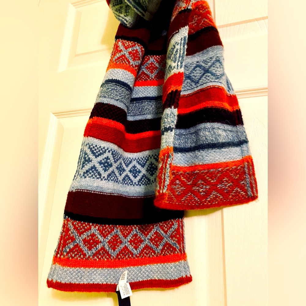 Colorful Wool Scarf
